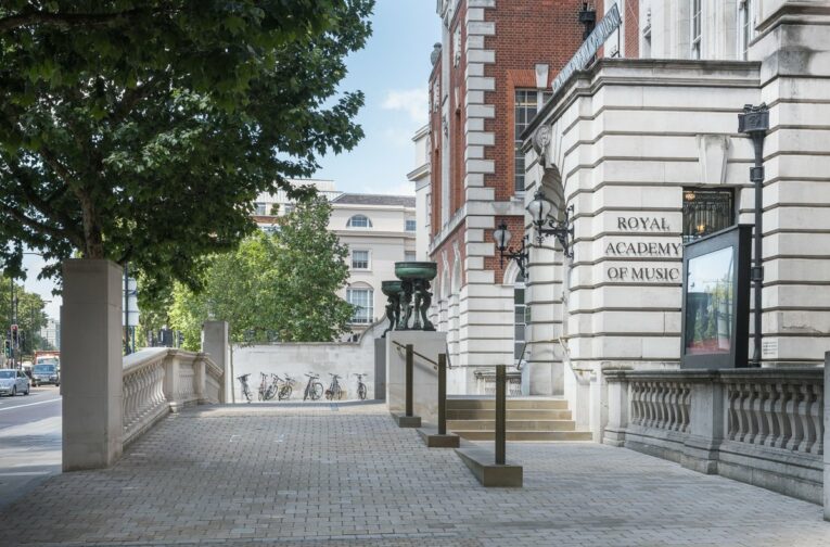 New accessible entrance to the Royal Academy of Music. Educational institutions based in historic buildings and places can face particular challenges in providing improved access to visitors.